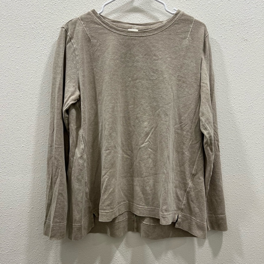 Poetry hemp and cotton long sleeve size US 10